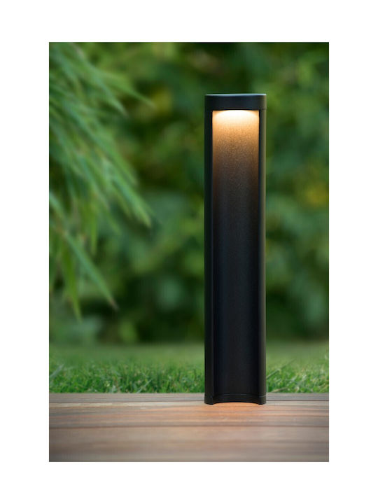 Lucide Lightning Combo Φωτιστικό Κολωνάκι LED Εξωτερικού Χώρου 7W με Θερμό Λευκό Φως IP54 Μαύρο