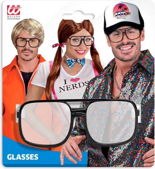 Αξεσουαρ Γυαλια " 90s Hip Hop Glasses Transparent Lenses"