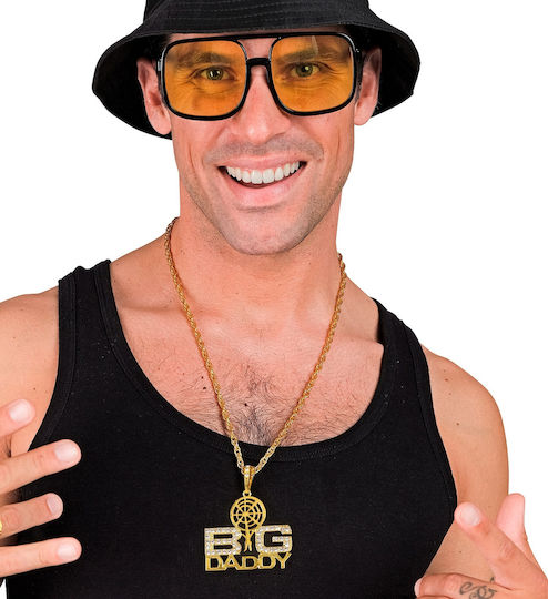 Halskette Accessoire Gold Big Daddy 65 cm
