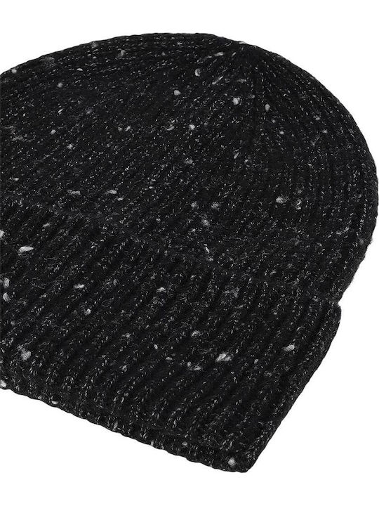 Beanie Ανδρικός Σκούφος Πλεκτός σε Μαύρο χρώμα