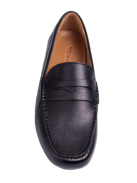 Men's Leather Moccasins Black