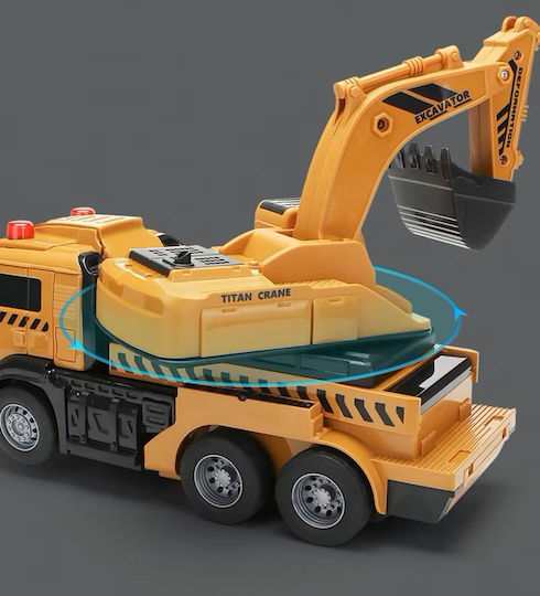 Jiahua Remote Controlled Construction Vehicle Yellow