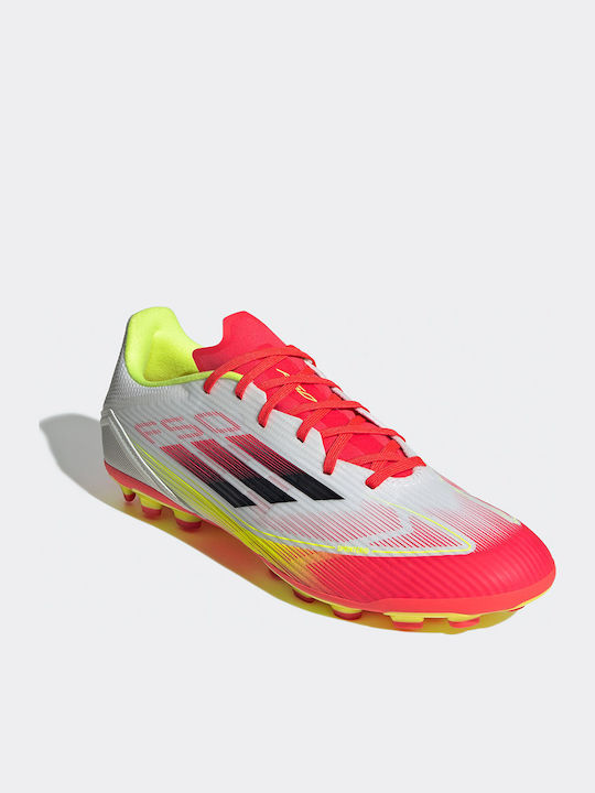 adidas F50 League Pantofi de Fotbal cu crampoane Albe
