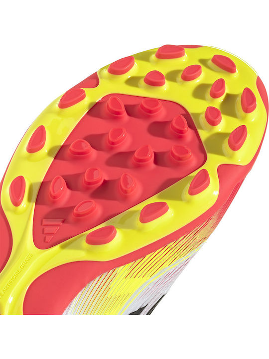 adidas F50 League Pantofi de Fotbal cu crampoane Albe