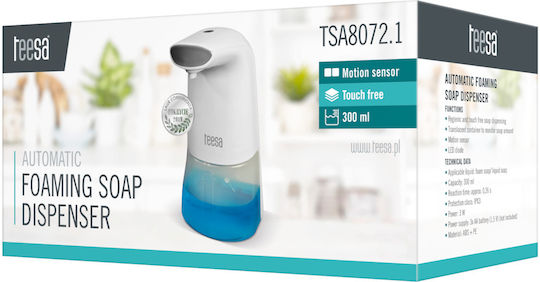 Dispenser Foam Plastic with Automatic Dispenser White 300ml