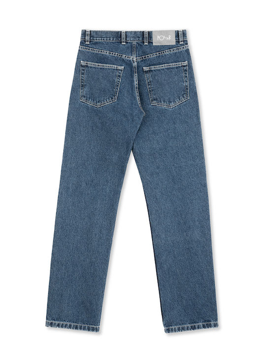 Polar Men's Denim Pants in Regular Fit Blue Wash