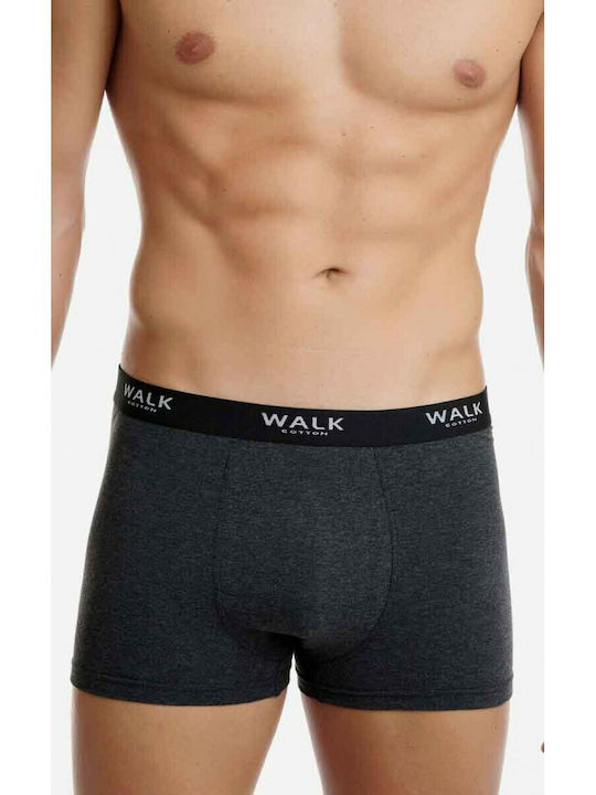 Walk Men's Boxer Anthracite-grey