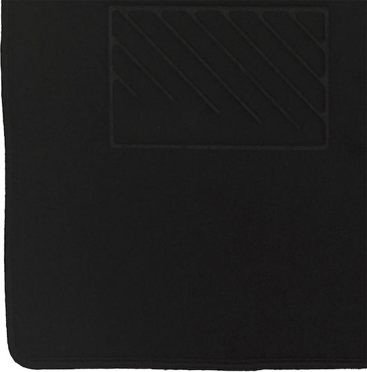 Set of Front and Rear Mats 5pcs for Renault Clio 1998-2005 Black