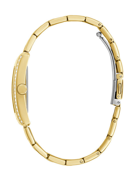 Guess Women's Watch with Gold Metal Bracelet