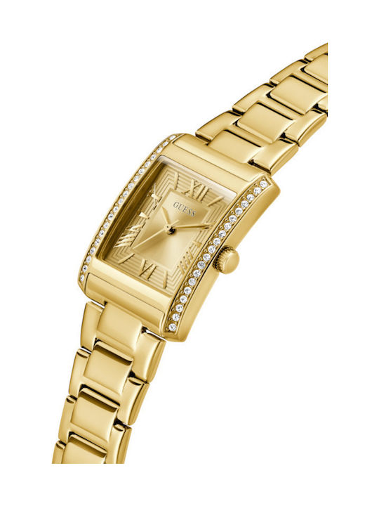 Guess Women's Watch with Gold Metal Bracelet