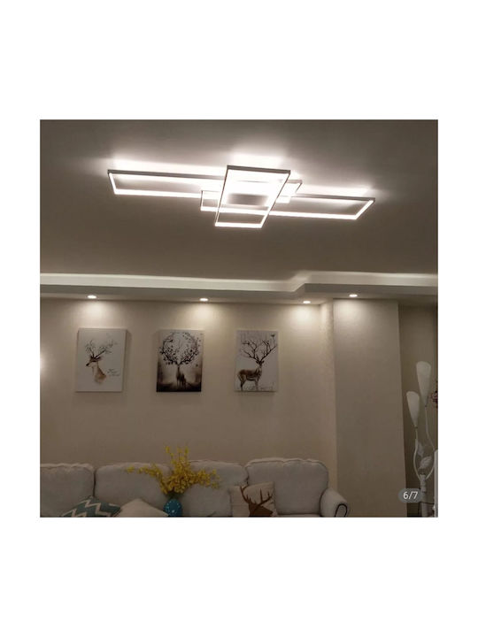 Toolight Plafonieră de Tavan Albă cu LED Integrat