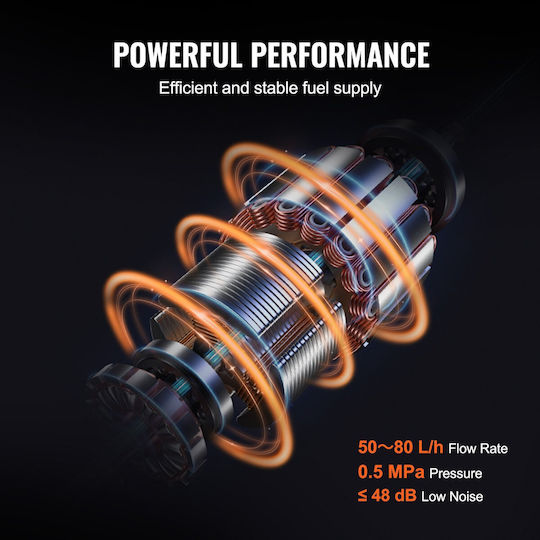 Vevor High-Pressure Fuel Pump 50-80 L H Flow Rate 0.5 Mpa Pressure Kia Hyundai Santa 35320-2g720 35320-2g740