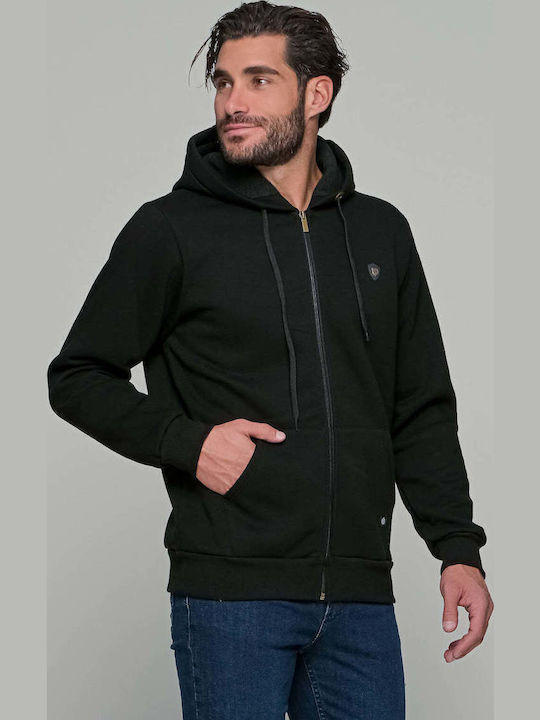 Sweatshirt Für Herren Mit Kapuze Schwarz