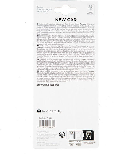Odorizant auto Mio New Car Blue Mr&mrs Fragrance