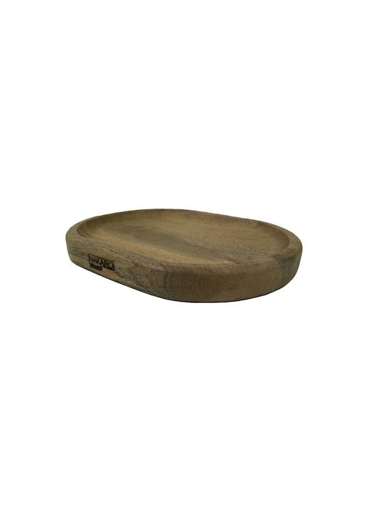 Nakaro Wood Πλατώ Σερβιρίσματος Ξύλινο 32x25x3εκ.