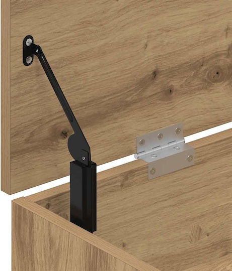 Entry Furniture with Shoe Rack Coffee 102x30.5x45cm