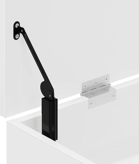 Έπιπλο Εισόδου με Παπουτσοθήκη Λευκό 102x30.5x45εκ.