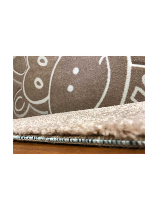 Koulis Carpets 1232b Kinder Teppich Beige 70x150cm