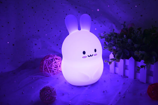 FreeOn Lămpi De Veghe Pentru Copii LED Bufniță USB Alb Cu Iluminare RGB