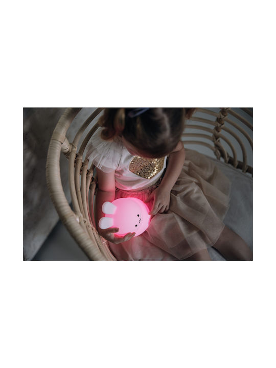 FreeOn Nachtlichter Für Das Kinderzimmer LED Eule Usb Weiß Mit RGB Licht