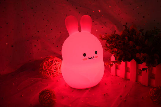 FreeOn Lămpi De Veghe Pentru Copii LED Bufniță USB Alb Cu Iluminare RGB