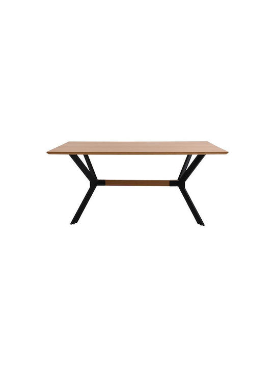 Table Dining Room Wooden Natural color 180x90x75cm