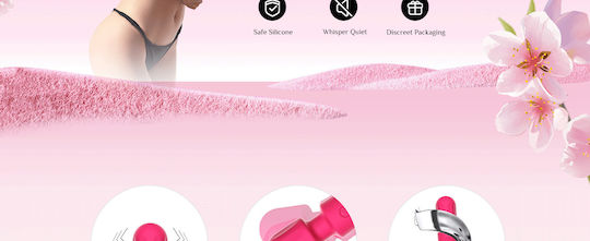 SMD Vibrator Wand, Ασύρματος Κλειτοριδικός δονητής, 20 Vibrations & 8 intensities, Pink