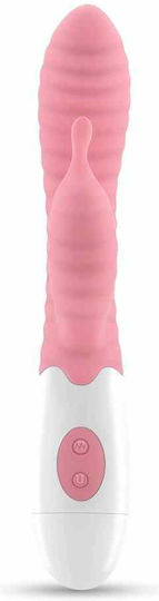 Crushious Δονητής Rabbit 20cm Ροζ