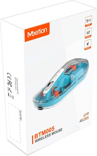 Meetion MT-BTM005 Wireless Bluetooth Mouse Blue