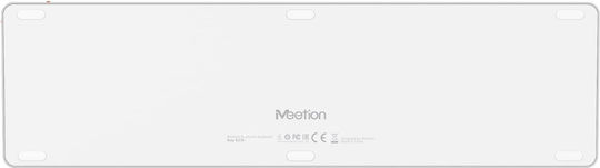 Meetion ikey K230 Kabellos Bluetooth Nur Tastatur Englisch US Weiß