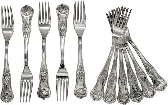 Savvas Design Besteckset Silber 51Stück