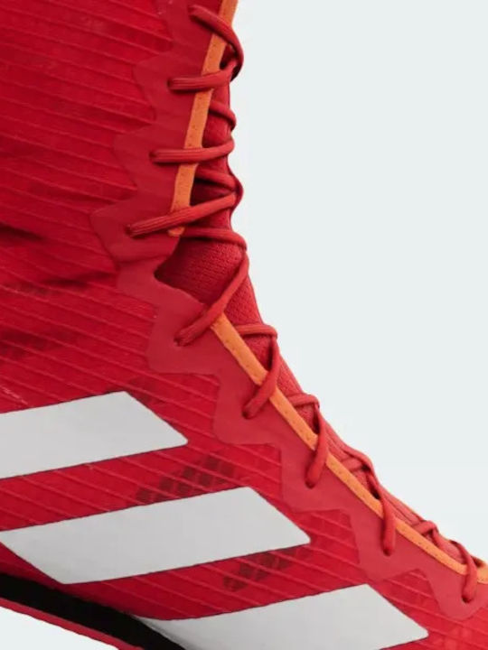 adidas Box Hog 4 Боксови Обувки Червени
