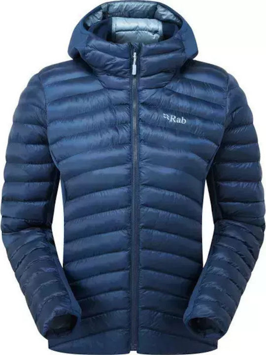 Scurtă Jachetă de femei Puffer Waterproof Tempest Blue
