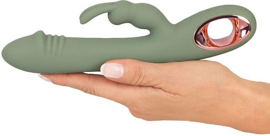 You2Toys Slim Vibrator Iepurele 2cm Verde