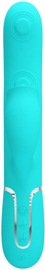 Pretty Love Rabbit Vibrator Licking Aqua Green Κωδικός Προϊόντος D-238295