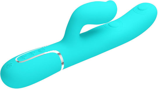 Pretty Love Rabbit Vibrator Licking Aqua Green Κωδικός Προϊόντος D-238295