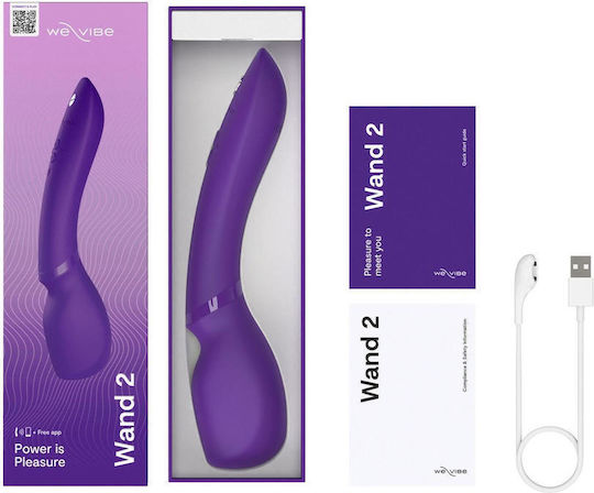 We-Vibe Vibrator Massage with Remote Control 27.3cm Purple
