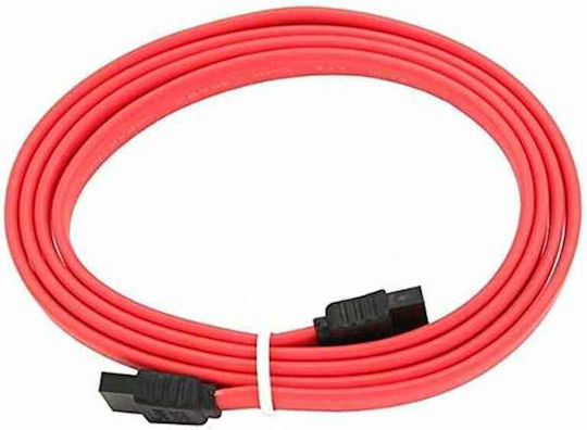Gembird 7-Pin SATA III to 7-Pin SATA III Cable 1m Red (CC-SATA-DATA-XL)
