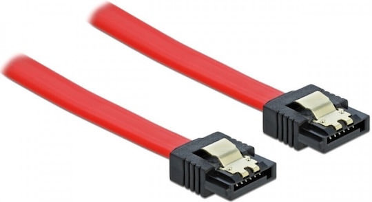 DeLock 7-Pin SATA III - 7-Pin SATA III 70cm Red