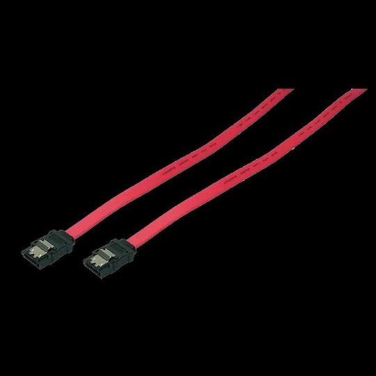 LogiLink 7-Pin SATA III - 7-Pin SATA III Cable 30cm Κόκκινο (CS0009)
