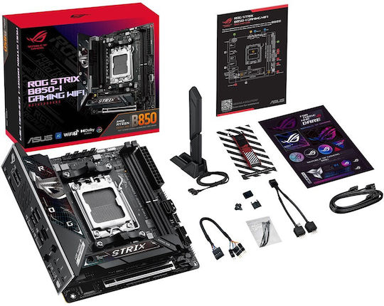 Asus ROG STRIX B850-I GAMING WIFI Motherboard Mini ITX με AMD AM5 Socket 90MB1K30-M0EAY0