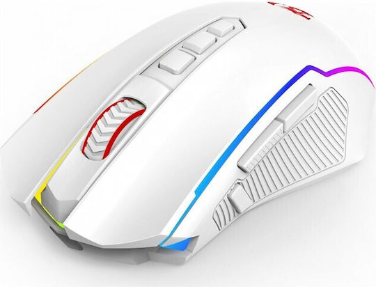 Redragon M914 Wireless RGB Gaming Mouse 10000 DPI White