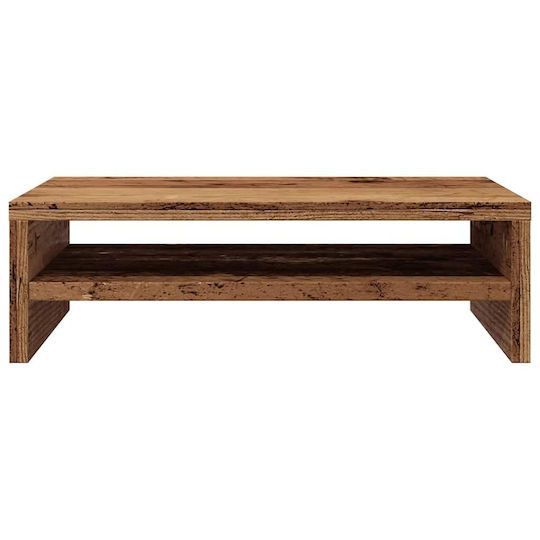 vidaXL Επιτραπέζια Βάση Οθόνης έως 32" Καφέ (855796)
