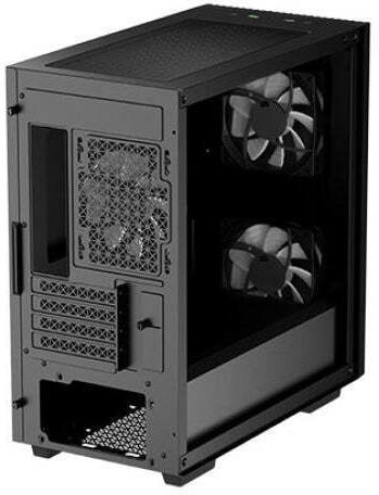 Deepcool Matrexx 40 Gaming Midi Tower Computer Case with Side Window and RGB Lighting Black