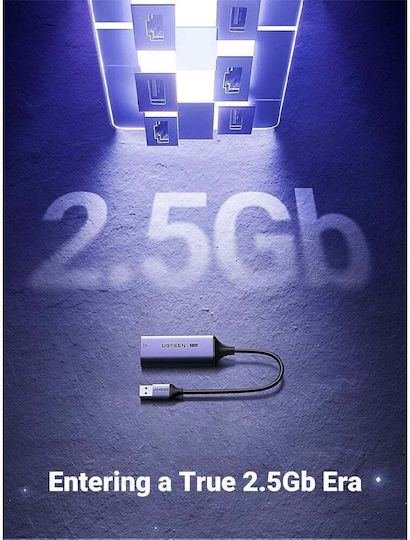 Ugreen 25051 USB Network Adapter with Wired Ethernet Connection