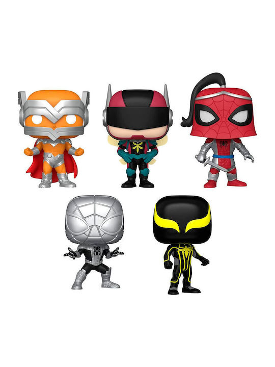 Funko Pop! Marvel: Prodigy / The Hornet / Prince of Arachne / Spider-Armor MK I & Spider-Armor MK II Special Edition 5τμχ