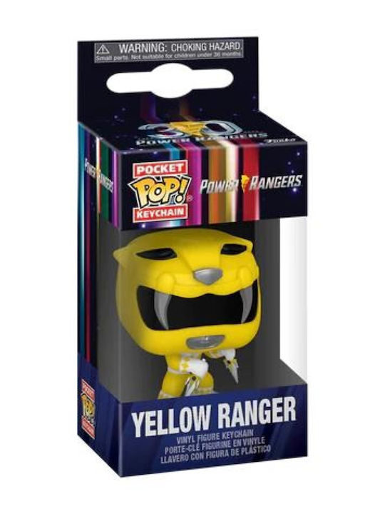Funko Pocket Pop! Keychain Movies: Yellow Ranger 12τμχ Funko Pocket Pop! Keychain Movies: Yellow Ranger 12τμχ