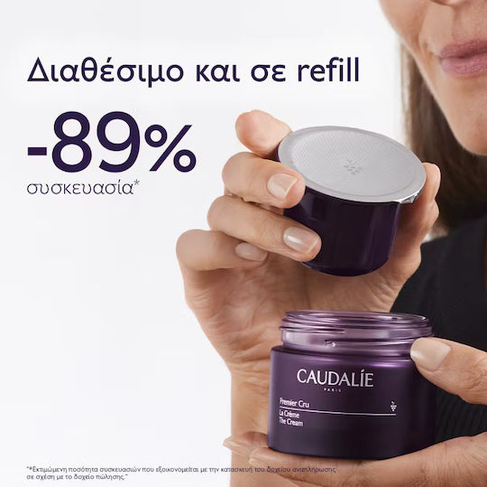 Caudalie Premier Cru Крем За Лице За Хидратация, Против Стареене И Стягане На Кожата С Хиалуронова Киселина 50ml