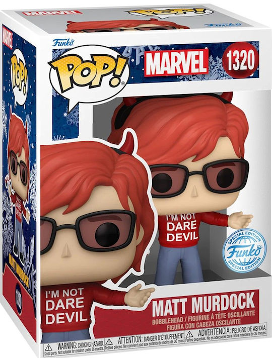 Funko Pop! Marvel: Matt Murdock ( nu sunt Daredevil ) Bobble-Head Ediție Specială