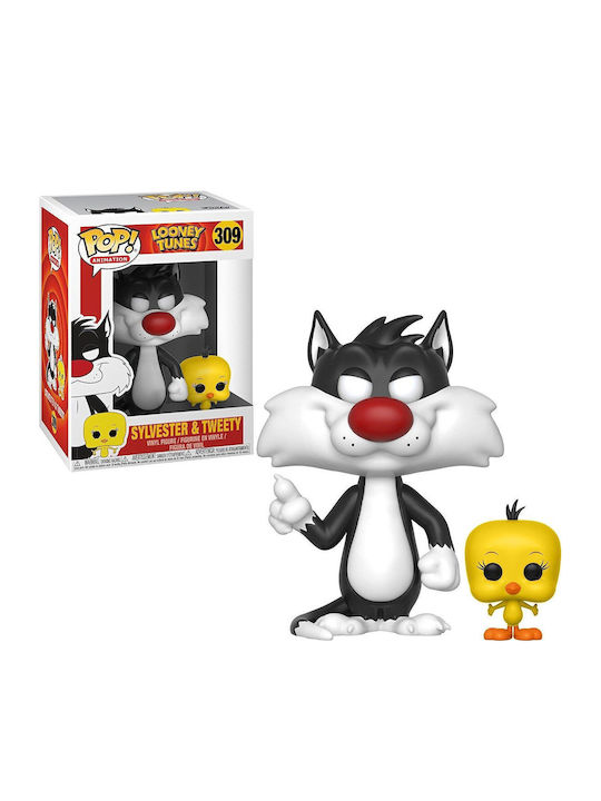 Funko Поп! Анимация: Looney Tunes - Sylvester & Tweety 309 Мек Специално издание